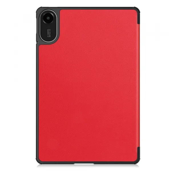 LEATHER Zaklápací kryt pre Xiaomi Redmi Pad 2 červený
