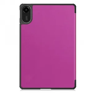LEATHER Zaklápací kryt pre Xiaomi Redmi Pad 2 fialový
