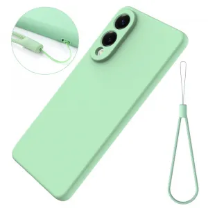 RUBBER Ochranný kryt pre Samsung Galaxy S25 Edge zelený