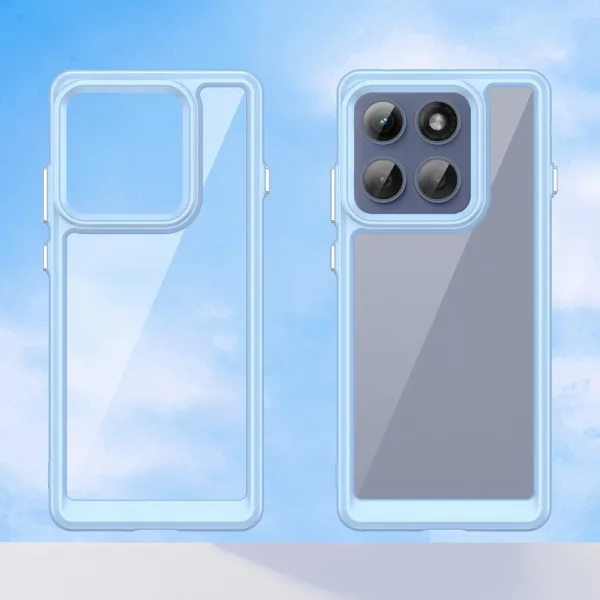 CRYSTAL Ochranný obal pre Motorola Edge 60 Pro modrý