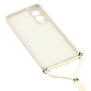 ROPE Kryt so šnúrkou Samsung Galaxy S25 Edge béžový