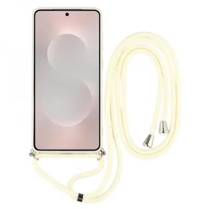 ROPE Kryt so šnúrkou Samsung Galaxy S25 Edge béžový