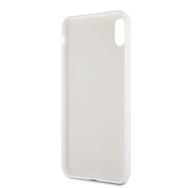GUESS MARBLE (GUHCI65HYMABK) kryt Apple iPhone XS Max biely