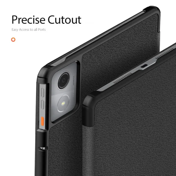 DUX DOMO Zaklápacie puzdro pre Lenovo Tab K11 Plus čierne