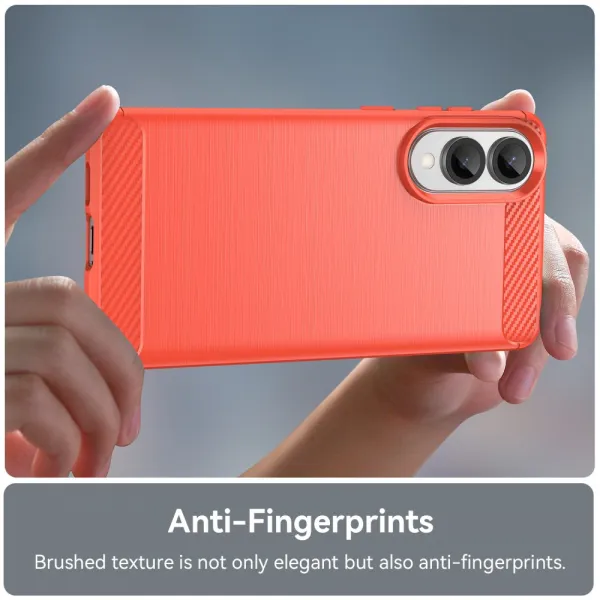 FLEXI TPU Ochranný kryt Samsung Galaxy S25 Edge červený