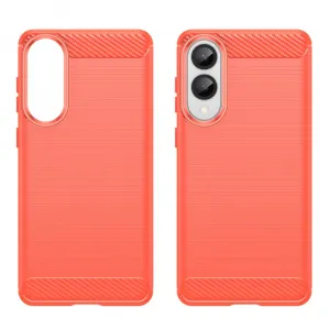 FLEXI TPU Ochranný kryt Samsung Galaxy S25 Edge červený
