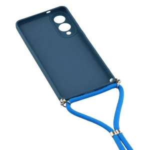 ROPE Kryt so šnúrkou Samsung Galaxy S25 Edge tmavomodrý