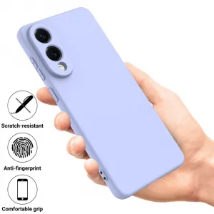 RUBBER Ochranný kryt pre Samsung Galaxy S25 Edge fialový
