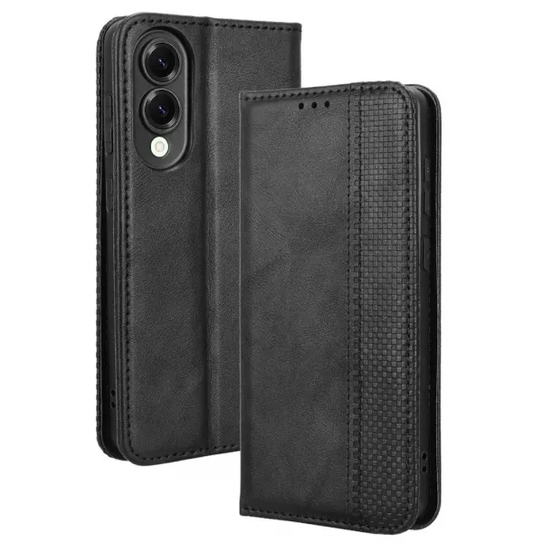 BUSINESS Peňaženkové puzdro pre Samsung Galaxy S25 Edge čierne