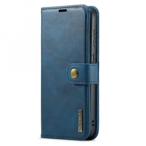 DG.MING Peňaženkový obal 2v1 Samsung Galaxy S25 Edge modrý