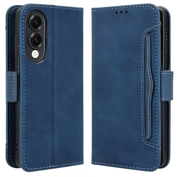 SLOT Peňaženkový obal pre Samsung Galaxy S25 Edge modrý