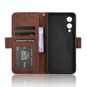 SLOT Peňaženkový obal pre Samsung Galaxy S25 Edge hnedý