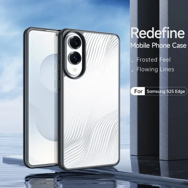 DUX AIMO Ochranný kryt pre Samsung Galaxy S25 Edge čierny