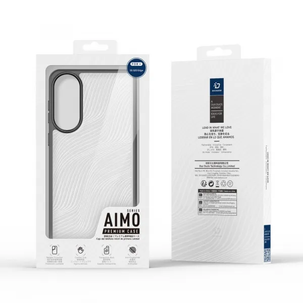 DUX AIMO Ochranný kryt pre Samsung Galaxy S25 Edge čierny