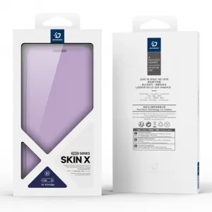 DUX X PRO Zaklápacie puzdro s MagSafe pre Samsung Galaxy S25 Edge fialové