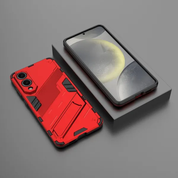 BIB Ochranný kryt pre Samsung Galaxy S25 Edge červený