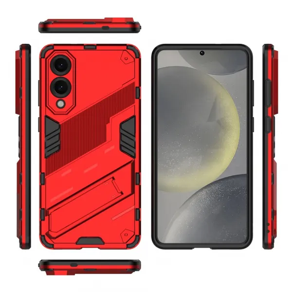 BIB Ochranný kryt pre Samsung Galaxy S25 Edge červený