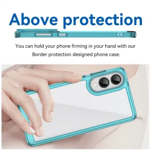 CRYSTAL Ochranný kryt pre Samsung Galaxy S25 Edge tyrkysový