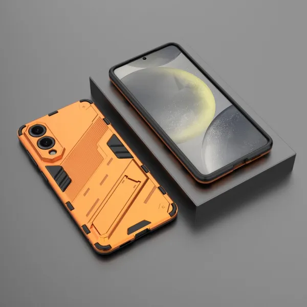 BIB Ochranný kryt pre Samsung Galaxy S25 Edge oranžový