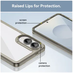 CRYSTAL Ochranný kryt pre Samsung Galaxy S25 Edge šedý