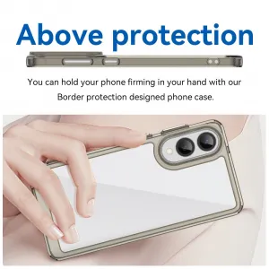 CRYSTAL Ochranný kryt pre Samsung Galaxy S25 Edge šedý