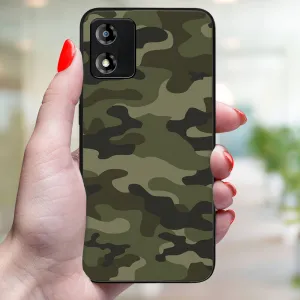 MY ART Ochranný kryt pre Motorola Moto E13 GREEN CAMO (235)