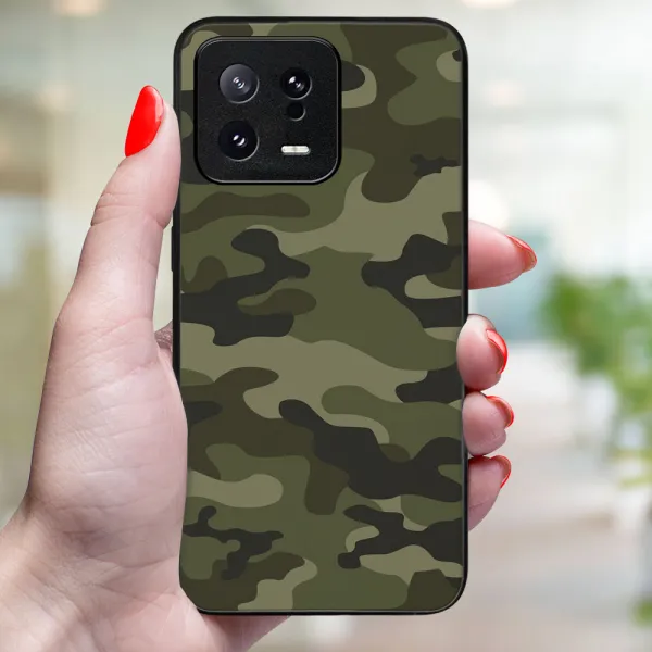MY ART Ochranný kryt pre Xiaomi 13 GREEN CAMO (235)