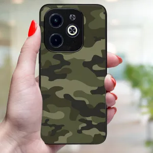 MY ART Ochranný kryt pre Infinix Hot 40i GREEN CAMO (235)