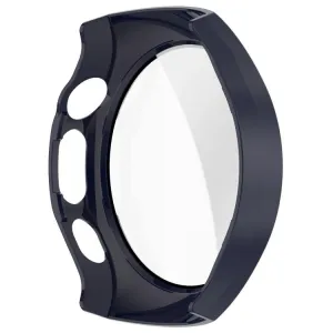 PC FULL COVER Plastový kryt so sklom pre Huawei Watch 5 42mm INK BLUE