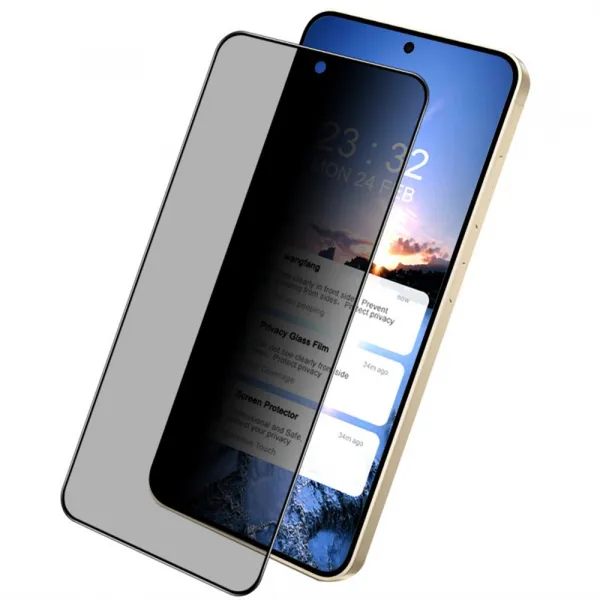 IMAK 3D PRIVACY Tvrdené ochranné sklo pre Samsung Galaxy S25 Edge