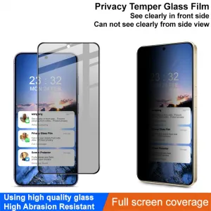 IMAK 3D PRIVACY Tvrdené ochranné sklo pre Samsung Galaxy S25 Edge