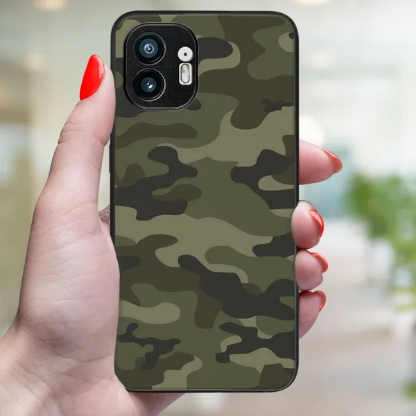 MY ART Ochranný kryt pre Nothing Phone 1 GREEN CAMO (235)