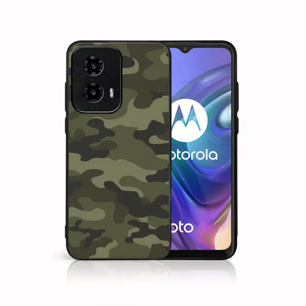 MY ART Ochranný kryt pre Motorola Moto G04 / G24 / G24 Power GREEN CAMO (235)