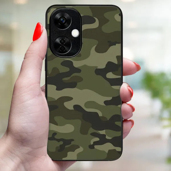 MY ART Ochranný kryt pre OnePlus Nord CE 3 Lite 5G GREEN CAMO (235)