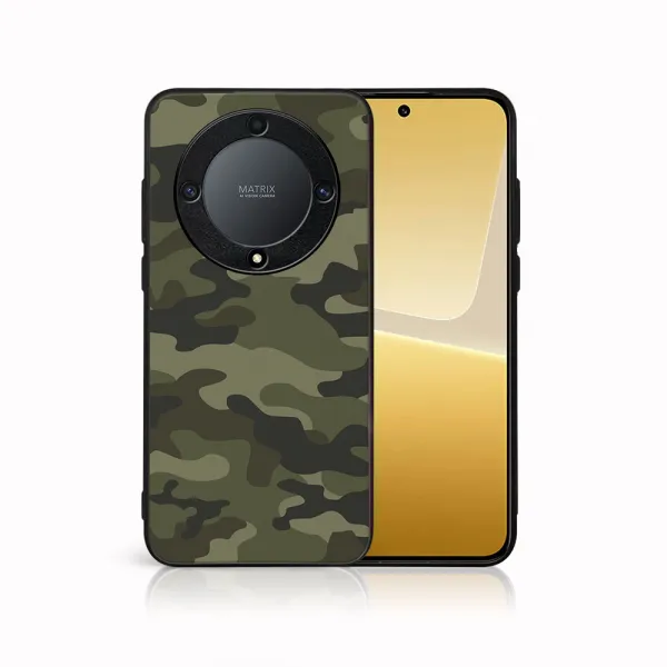 MY ART Ochranný kryt pre Honor Magic6 Lite 5G GREEN CAMO (235)