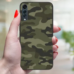 MY ART Ochranný kryt pre LG Velvet GREEN CAMO (235)