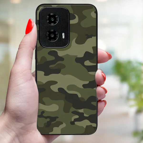MY ART Ochranný kryt pre Motorola Moto G04 / G24 / G24 Power GREEN CAMO (235)