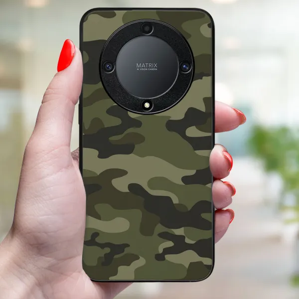 MY ART Ochranný kryt pre Honor Magic6 Lite 5G GREEN CAMO (235)