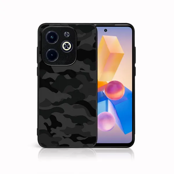 MY ART Ochranný kryt pre Infinix Hot 40i BLACK CAMO (234)