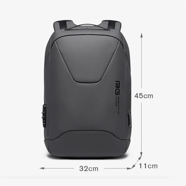 BANGE BG-22188 Batoh na laptop s uhlopriečkou do 16" šedý