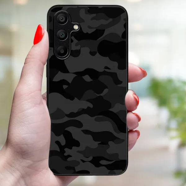 MY ART Ochranný kryt pre Samsung Galaxy A25 5G BLACK CAMO (234)