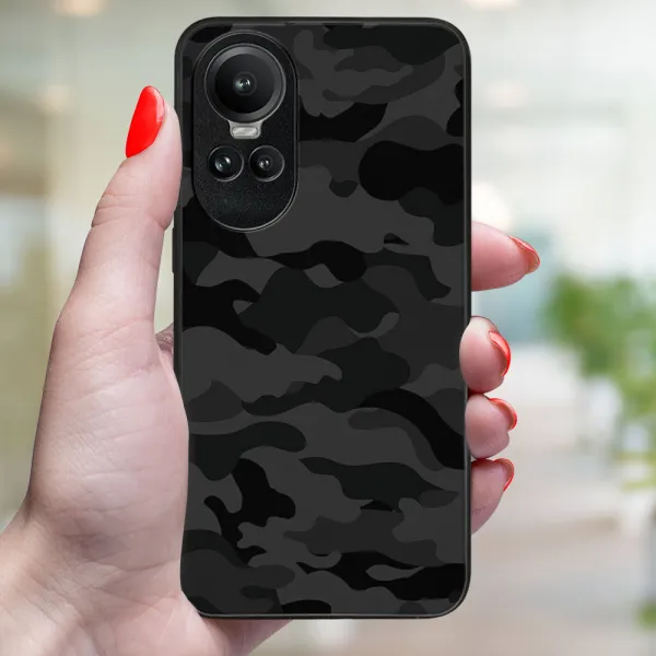 MY ART Ochranný kryt pre Oppo Reno10 5G / Reno10 Pro 5G BLACK CAMO (234)