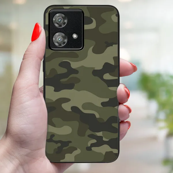 MY ART Ochranný kryt pre Motorola Edge 40 Neo GREEN CAMO (235)