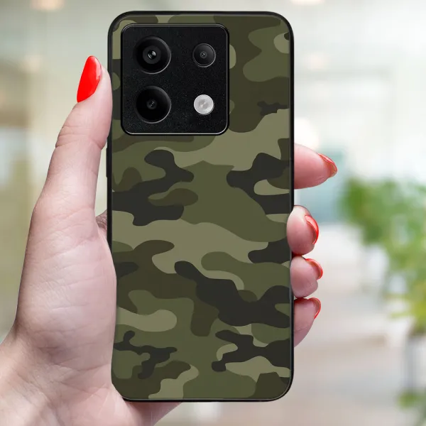 MY ART Ochranný kryt pre Xiaomi Redmi Note 13 Pro 5G GREEN CAMO (235)