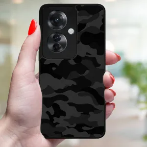 MY ART Ochranný kryt pre Oppo Reno11 F 5G BLACK CAMO (234)
