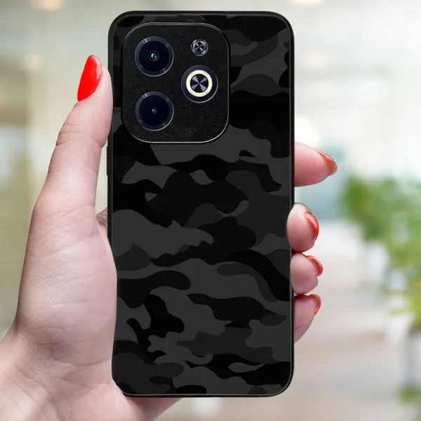 MY ART Ochranný kryt pre Infinix Hot 40i BLACK CAMO (234)