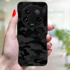MY ART Ochranný kryt pre Xiaomi 14 Ultra BLACK CAMO (234)