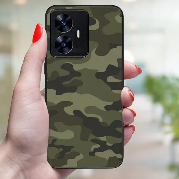 MY ART Ochranný kryt pre Realme C55 GREEN CAMO (235)