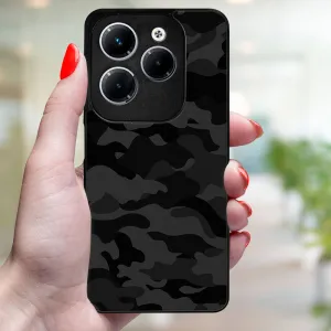 MY ART Ochranný kryt pre Infinix Hot 40 / Hot 40 Pro BLACK CAMO (234)