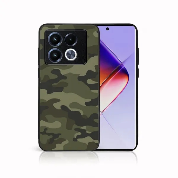 MY ART Ochranný kryt pre Infinix Note 40 Pro / 40 Pro+ 5G GREEN CAMO (235)